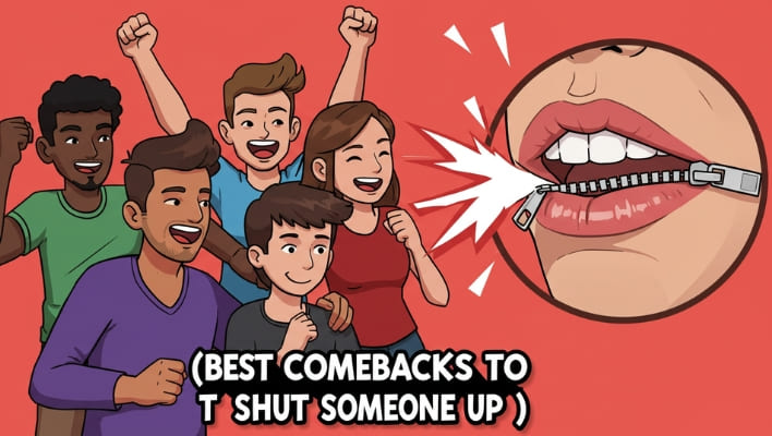 Best Comebacks To Shut Someone Up