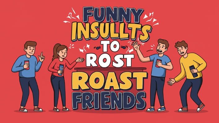 Funny Insults For Friends