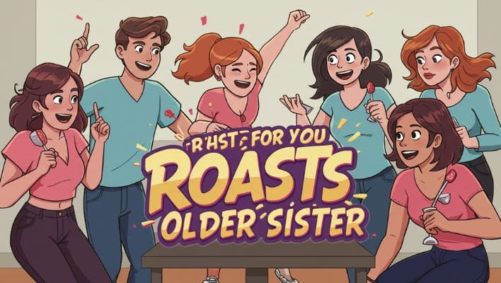 Good Roasts For Your Older Sister -Siblings