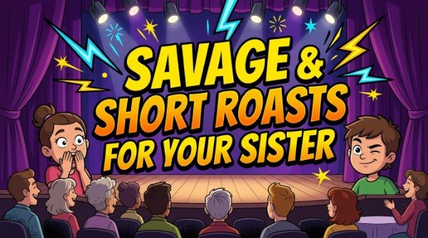 Savage & Short Roasts for Your Sister