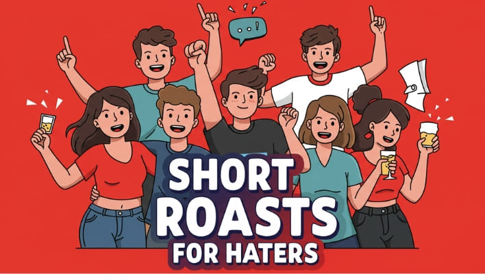 Short Roasts for Haters