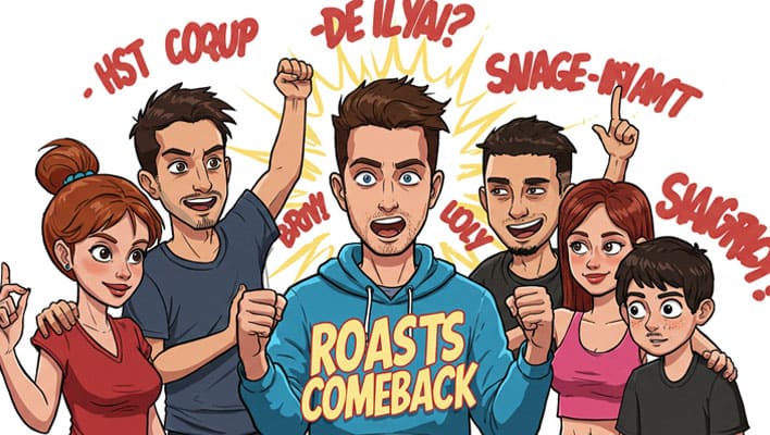 Painful insult & comeback