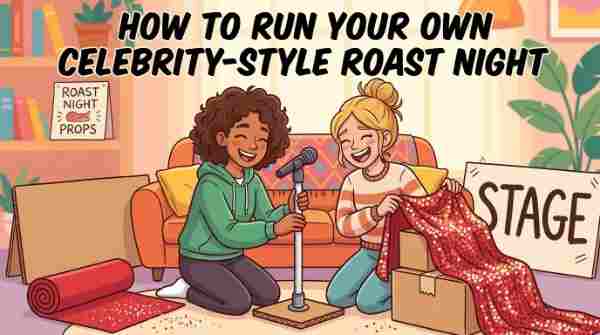How to Run Your Own Celebrity-Style Roast Night
