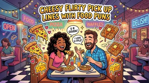 Cheesy Flirty Pick Up Lines With Food Puns