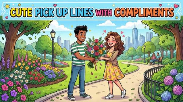 Cute Pick Up Lines With Compliments