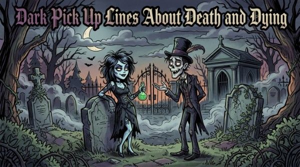 Dark Pick Up Lines About Death and Dying