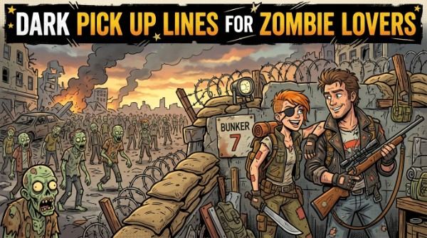 Dark Pick Up Lines for Zombie Lovers
