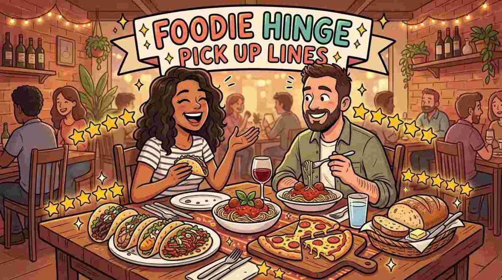 Foodie Hinge Pick Up Lines