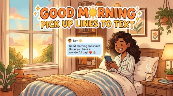 Good Morning Pick Up Lines to Text
