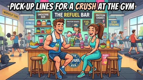 Pick Up Lines for a Crush at the Gym