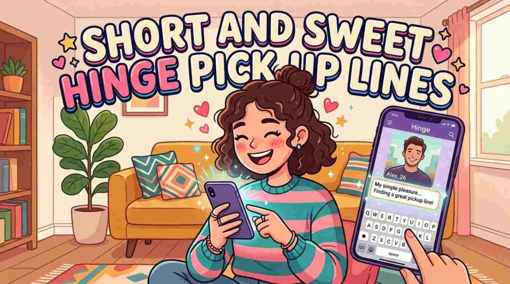 Short and Sweet Hinge Pick Up Lines