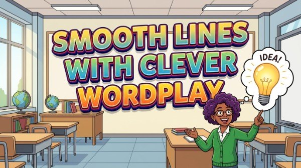 Smooth Lines With Clever Wordplay