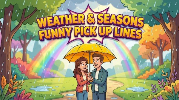 Weather & Seasons Funny Pick Up Lines