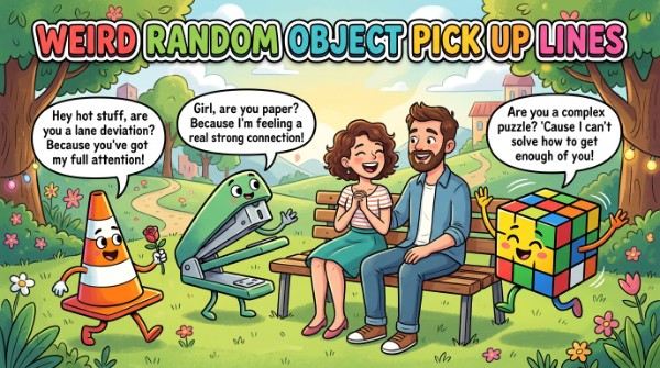 Weird Random Object Pick Up Lines