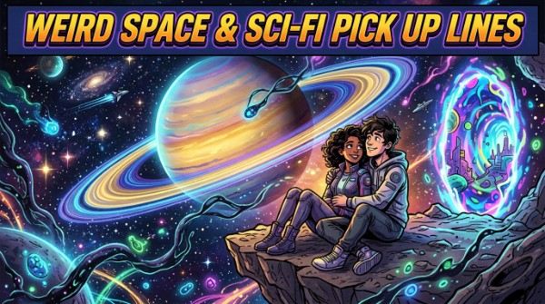 Weird Space & Sci-Fi Pick Up Lines